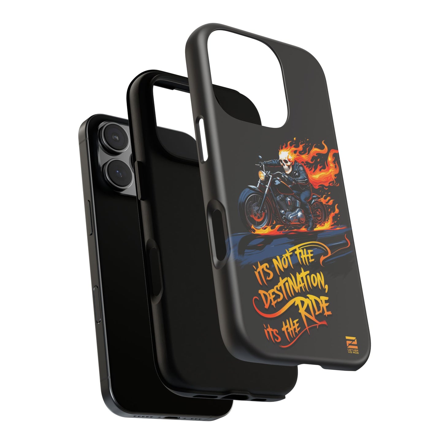 Motorcycle Rider Phone Case - "It's Not The Destination, It's The Ride"