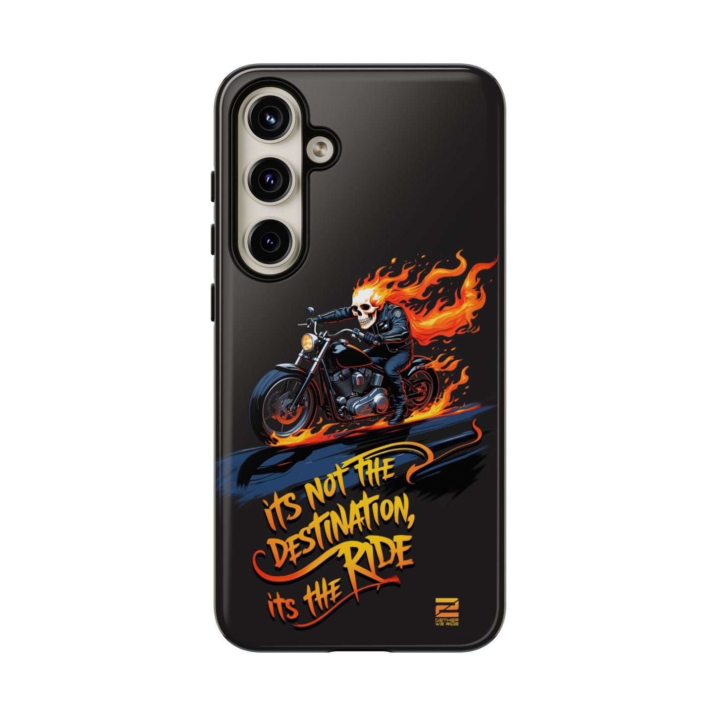 Motorcycle Rider Phone Case - "It's Not The Destination, It's The Ride"