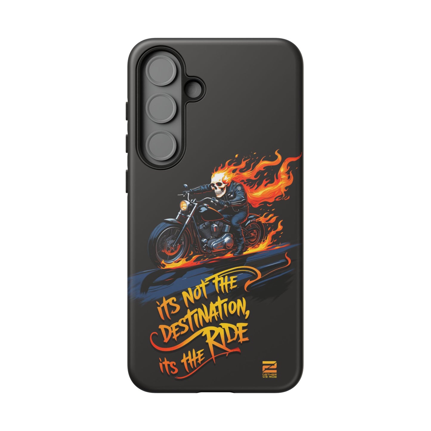 Motorcycle Rider Phone Case - "It's Not The Destination, It's The Ride"