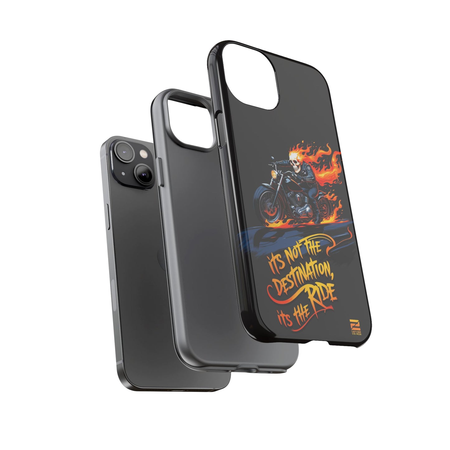 Motorcycle Rider Phone Case - "It's Not The Destination, It's The Ride"
