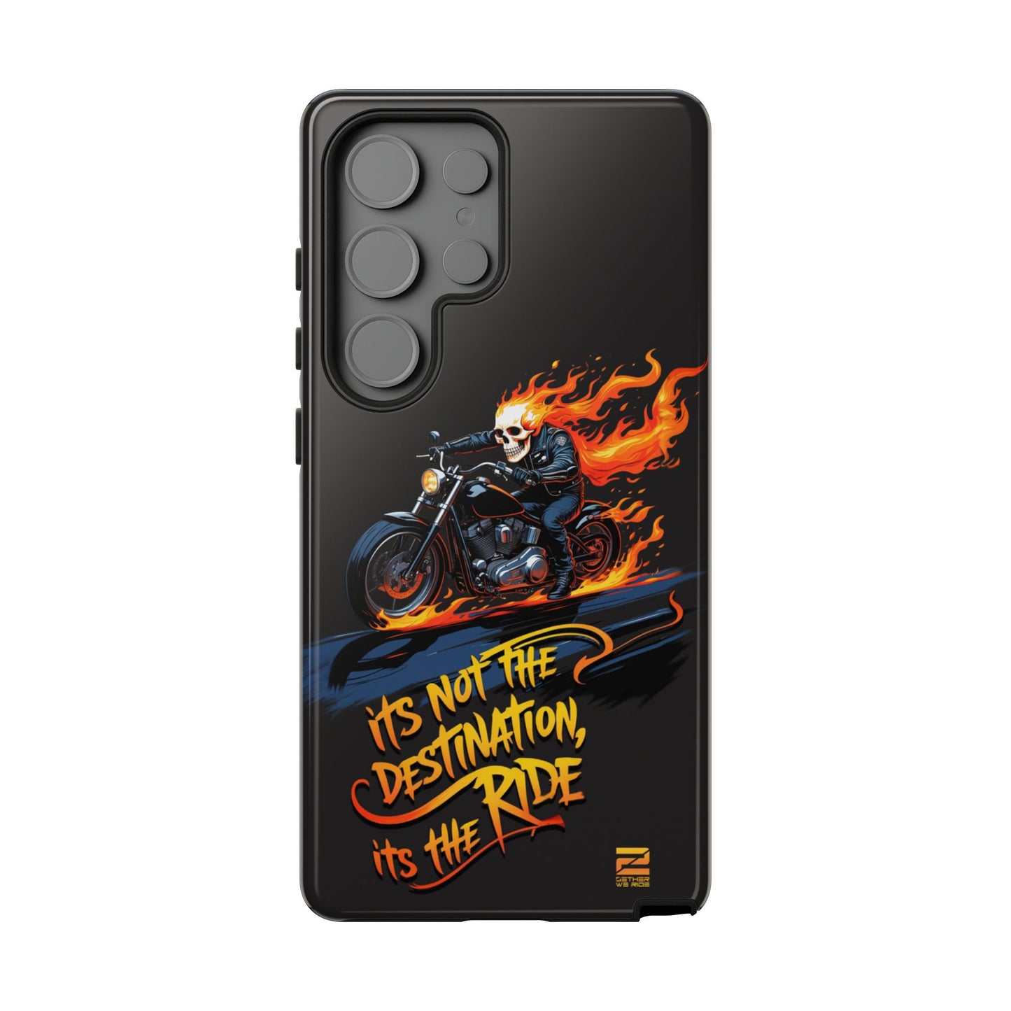 Motorcycle Rider Phone Case - "It's Not The Destination, It's The Ride"