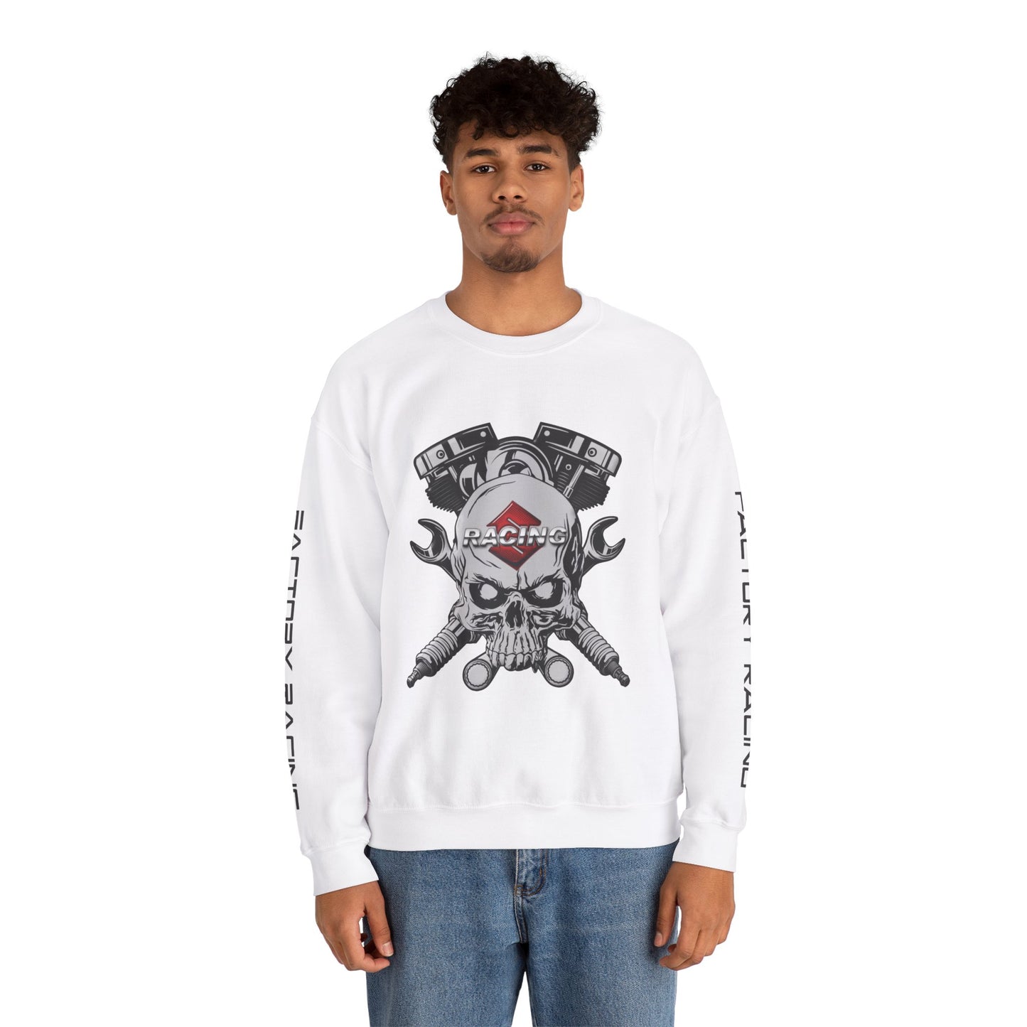 Suzuki Inspired Apparel. Suzuki Factory Racing Unisex Sweatshirt