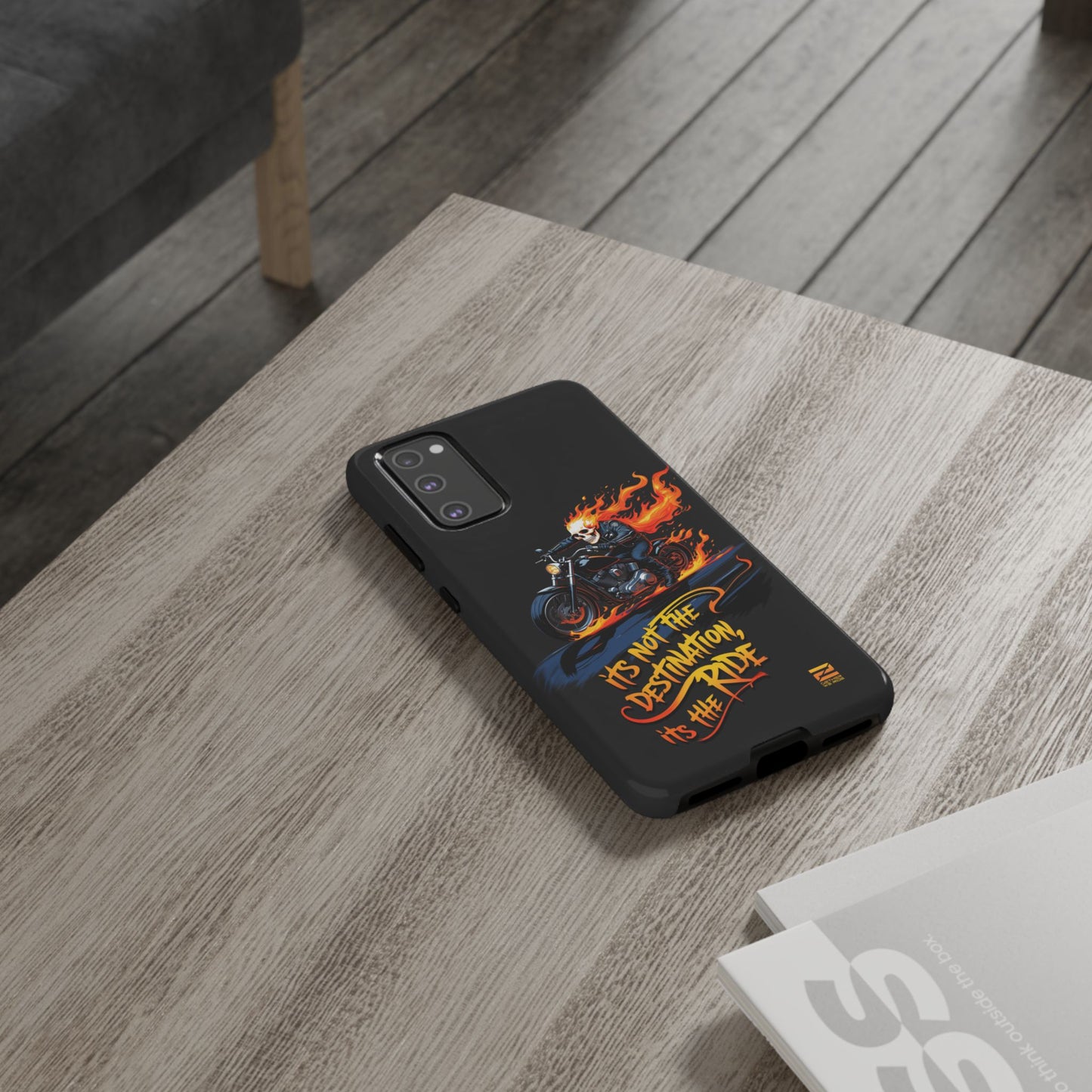 Motorcycle Rider Phone Case - "It's Not The Destination, It's The Ride"
