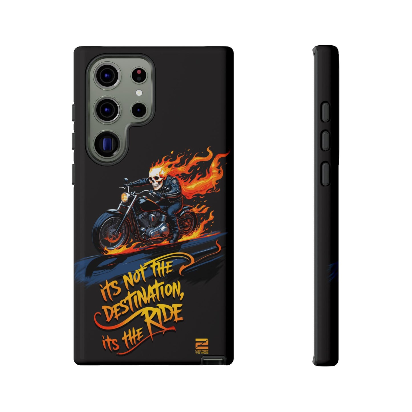 Motorcycle Rider Phone Case - "It's Not The Destination, It's The Ride"