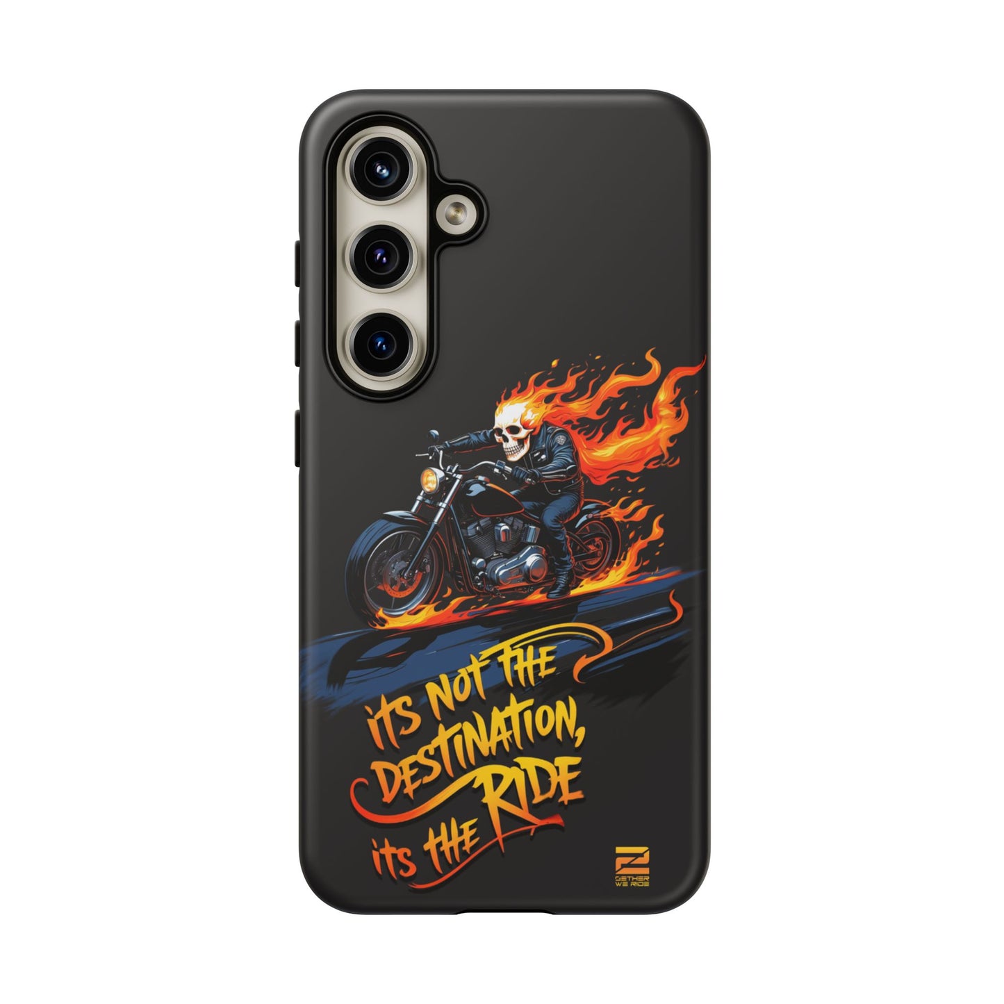 Motorcycle Rider Phone Case - "It's Not The Destination, It's The Ride"