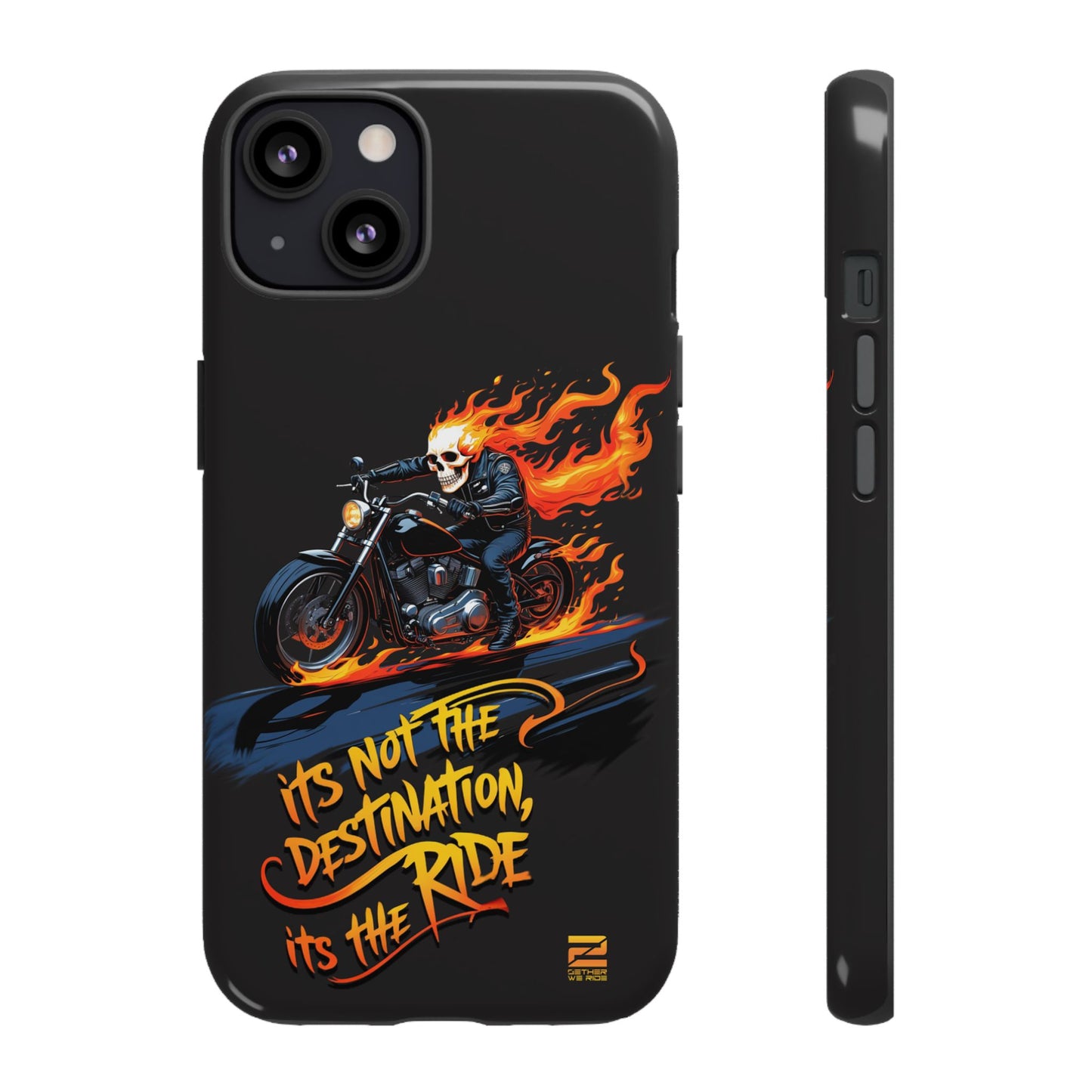 Motorcycle Rider Phone Case - "It's Not The Destination, It's The Ride"