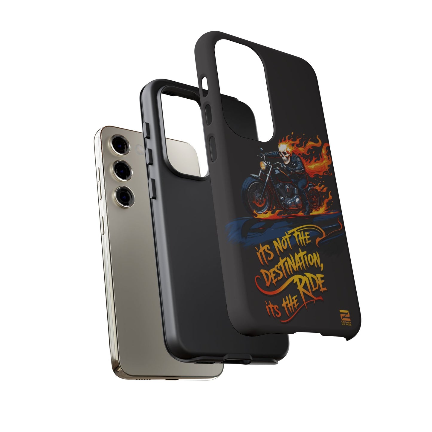 Motorcycle Rider Phone Case - "It's Not The Destination, It's The Ride"