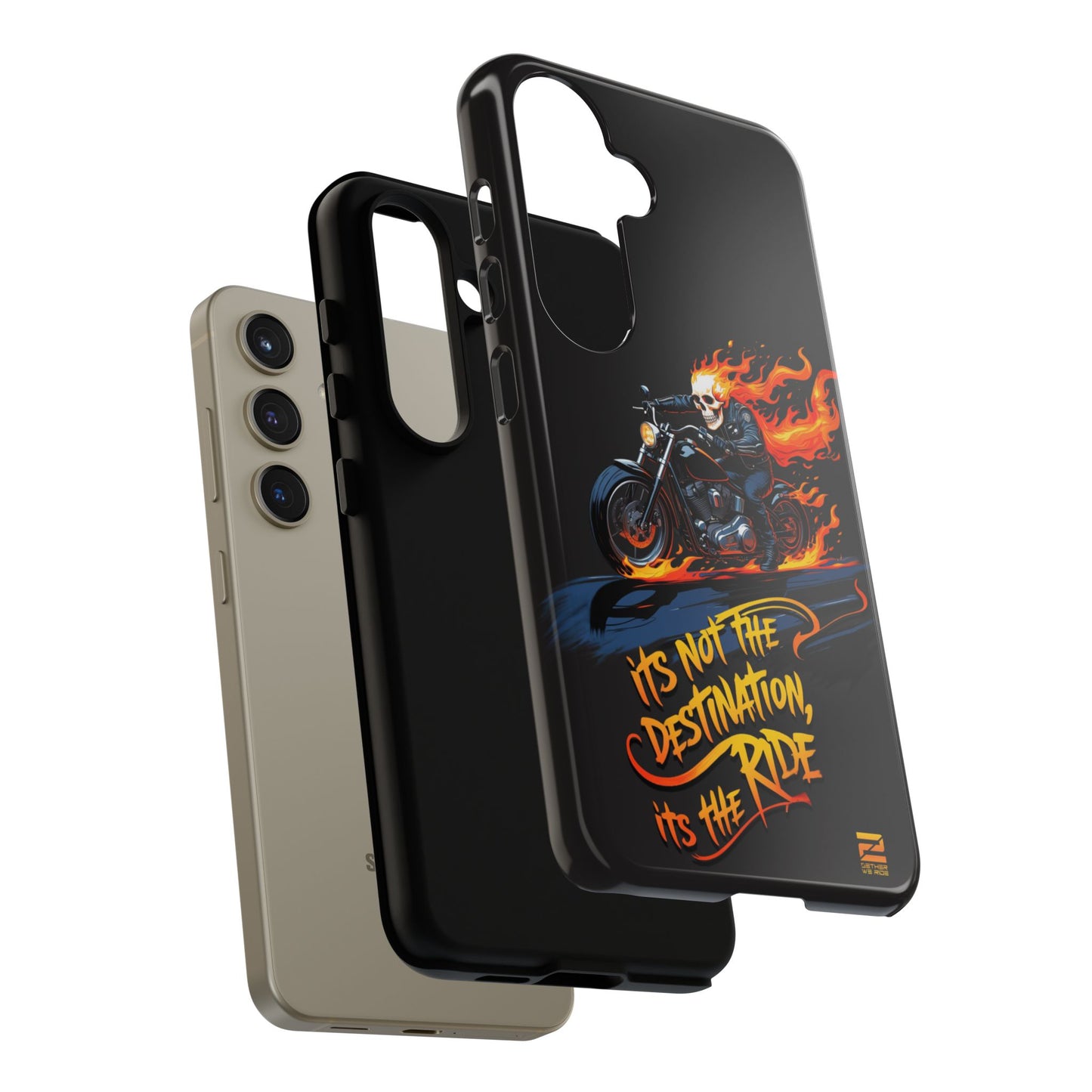 Motorcycle Rider Phone Case - "It's Not The Destination, It's The Ride"