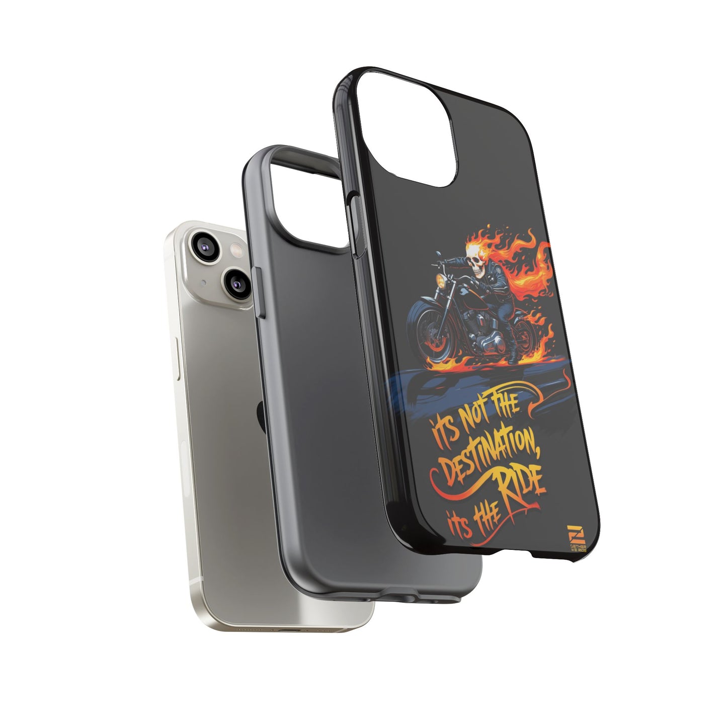 Motorcycle Rider Phone Case - "It's Not The Destination, It's The Ride"