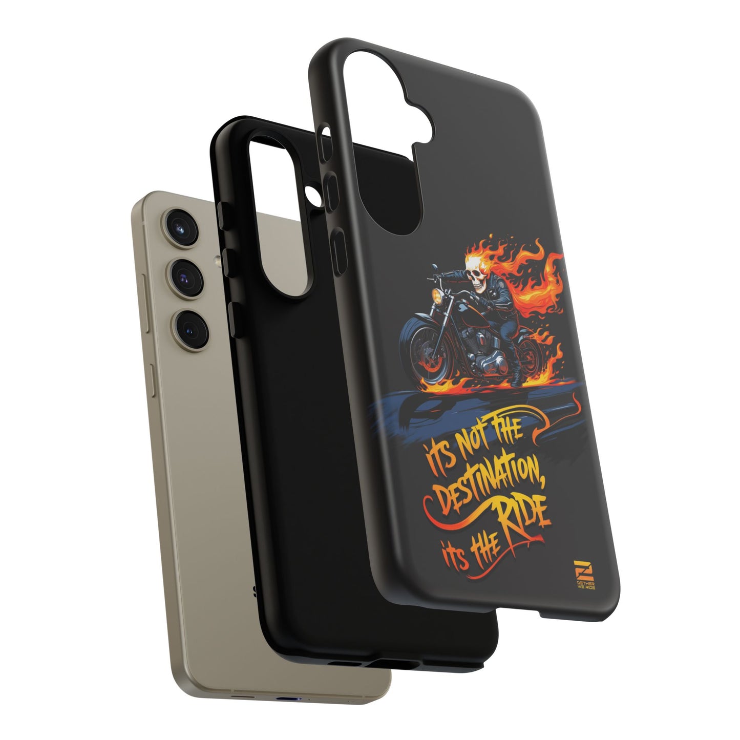 Motorcycle Rider Phone Case - "It's Not The Destination, It's The Ride"