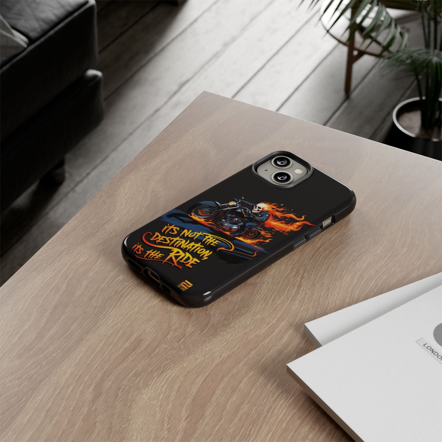 Motorcycle Rider Phone Case - "It's Not The Destination, It's The Ride"