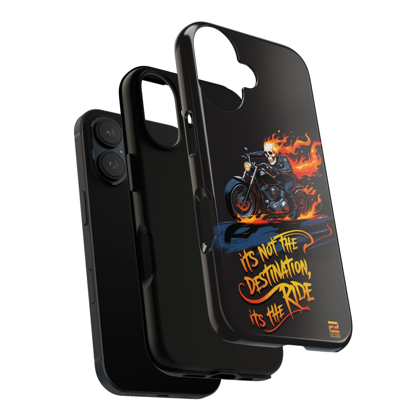 Motorcycle Rider Phone Case - "It's Not The Destination, It's The Ride"