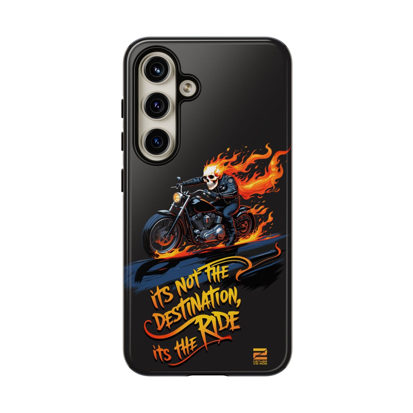 Motorcycle Rider Phone Case - "It's Not The Destination, It's The Ride"