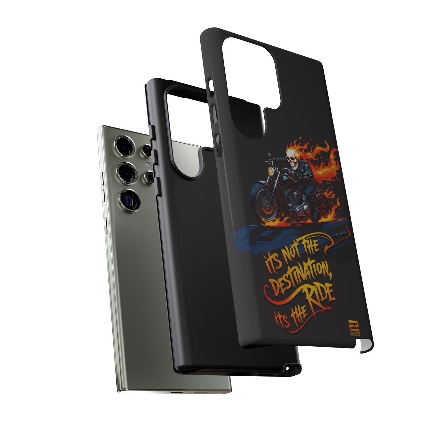 Motorcycle Rider Phone Case - "It's Not The Destination, It's The Ride"