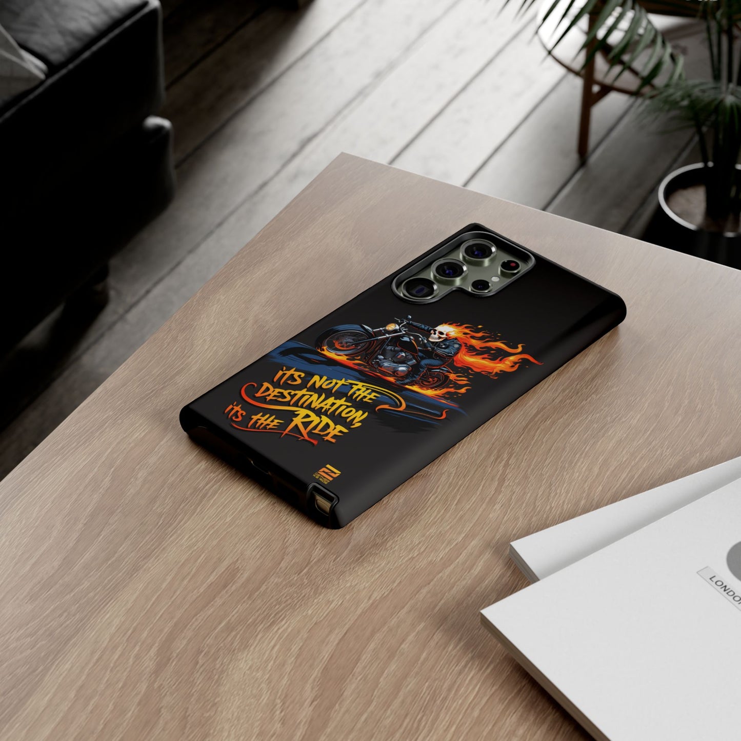 Motorcycle Rider Phone Case - "It's Not The Destination, It's The Ride"