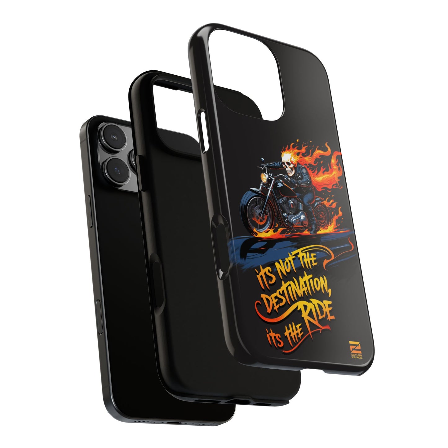 Motorcycle Rider Phone Case - "It's Not The Destination, It's The Ride"