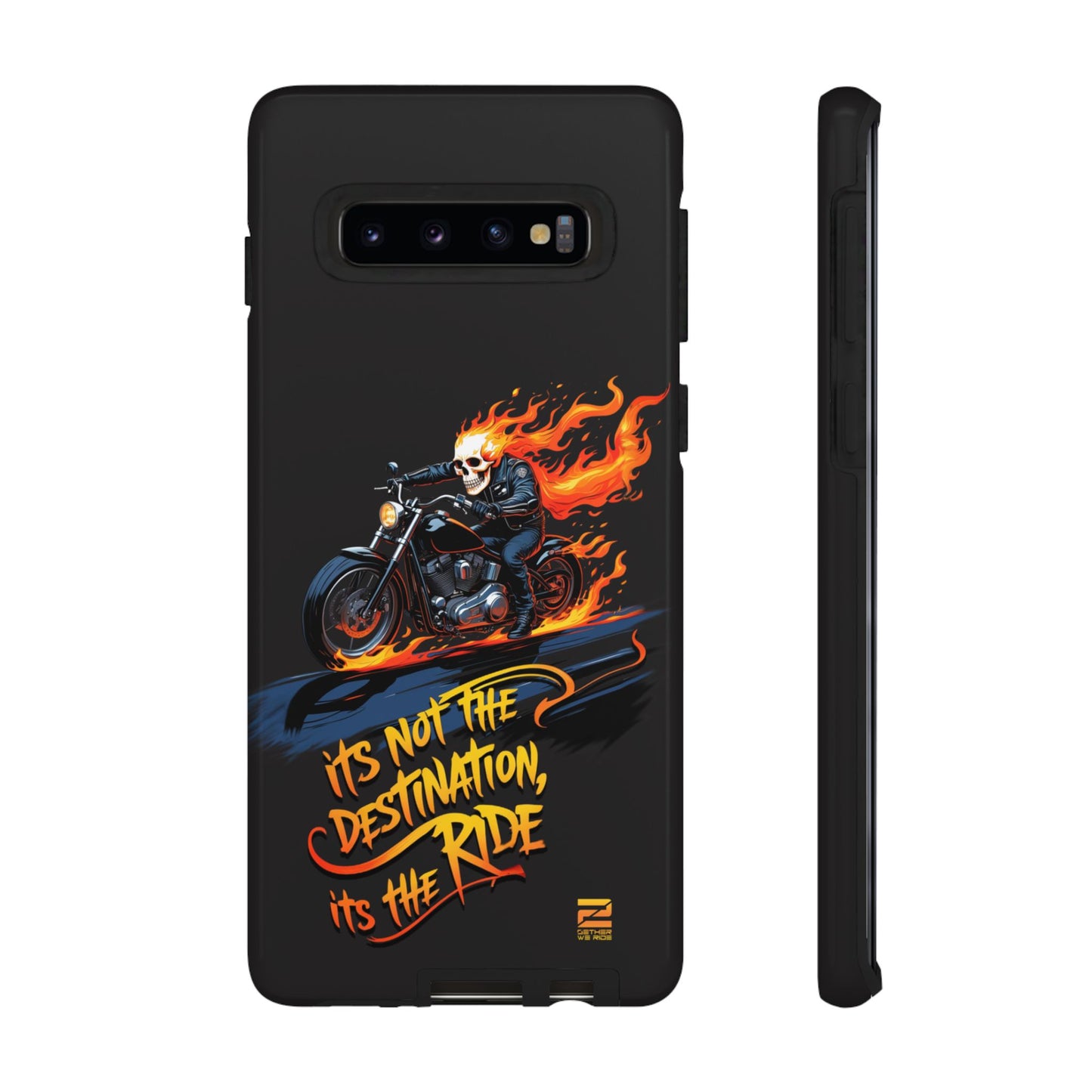 Motorcycle Rider Phone Case - "It's Not The Destination, It's The Ride"