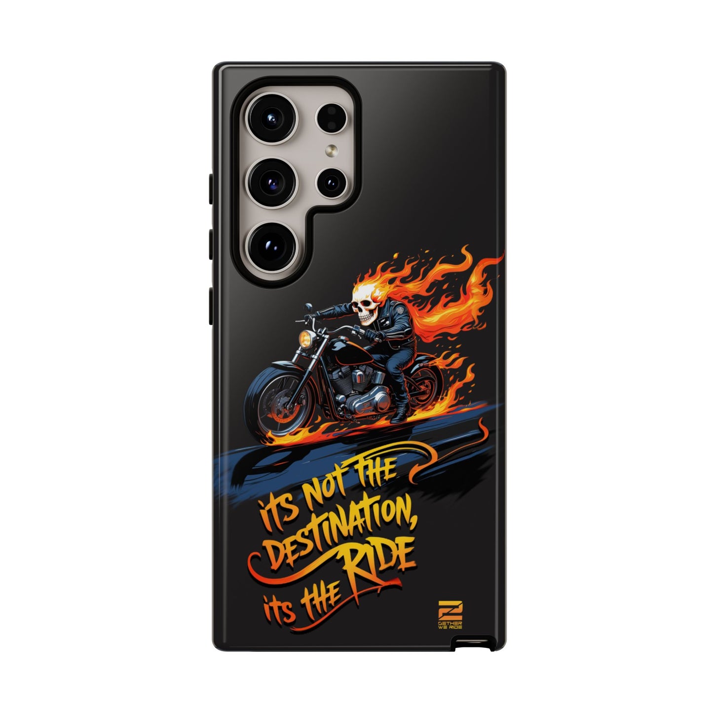 Motorcycle Rider Phone Case - "It's Not The Destination, It's The Ride"