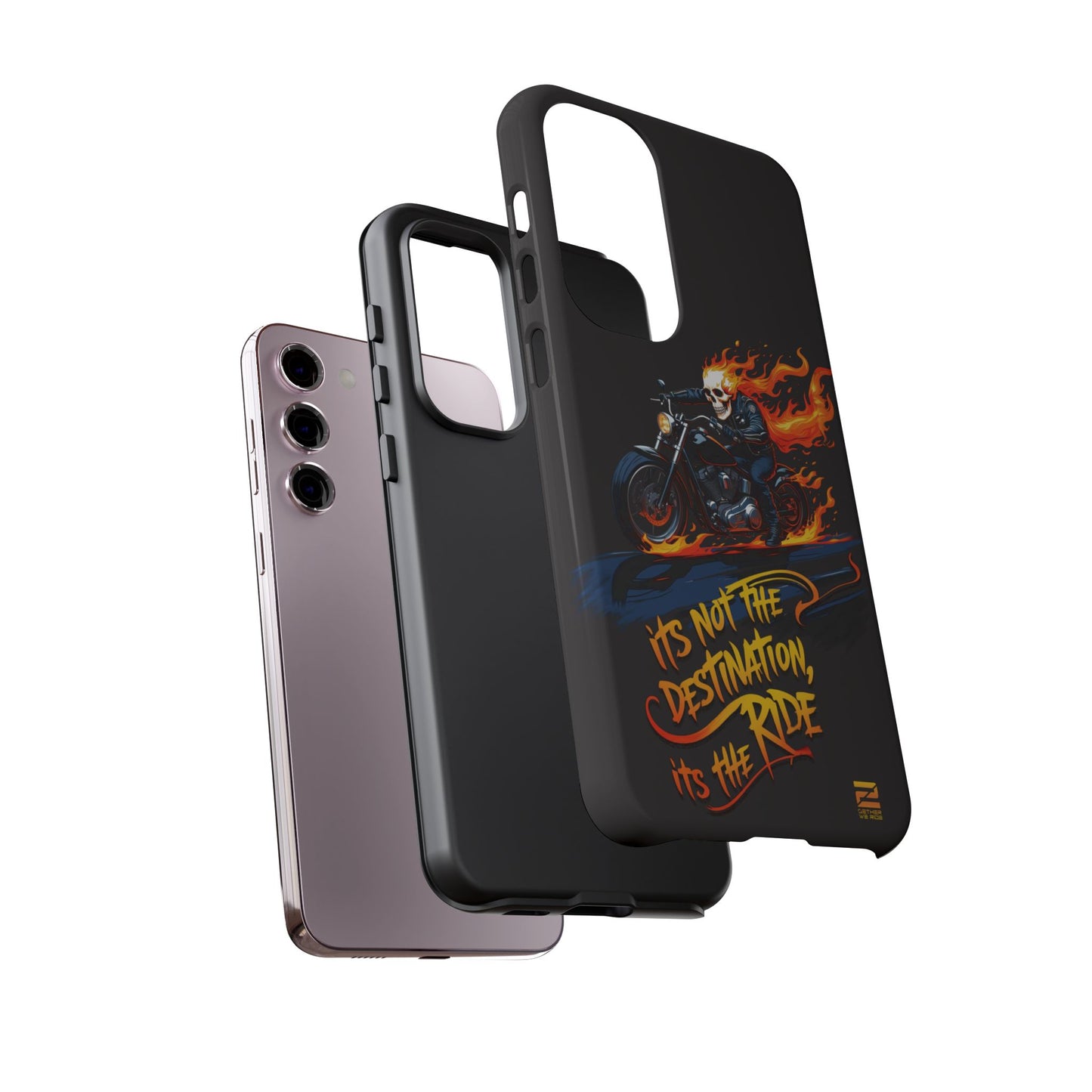 Motorcycle Rider Phone Case - "It's Not The Destination, It's The Ride"