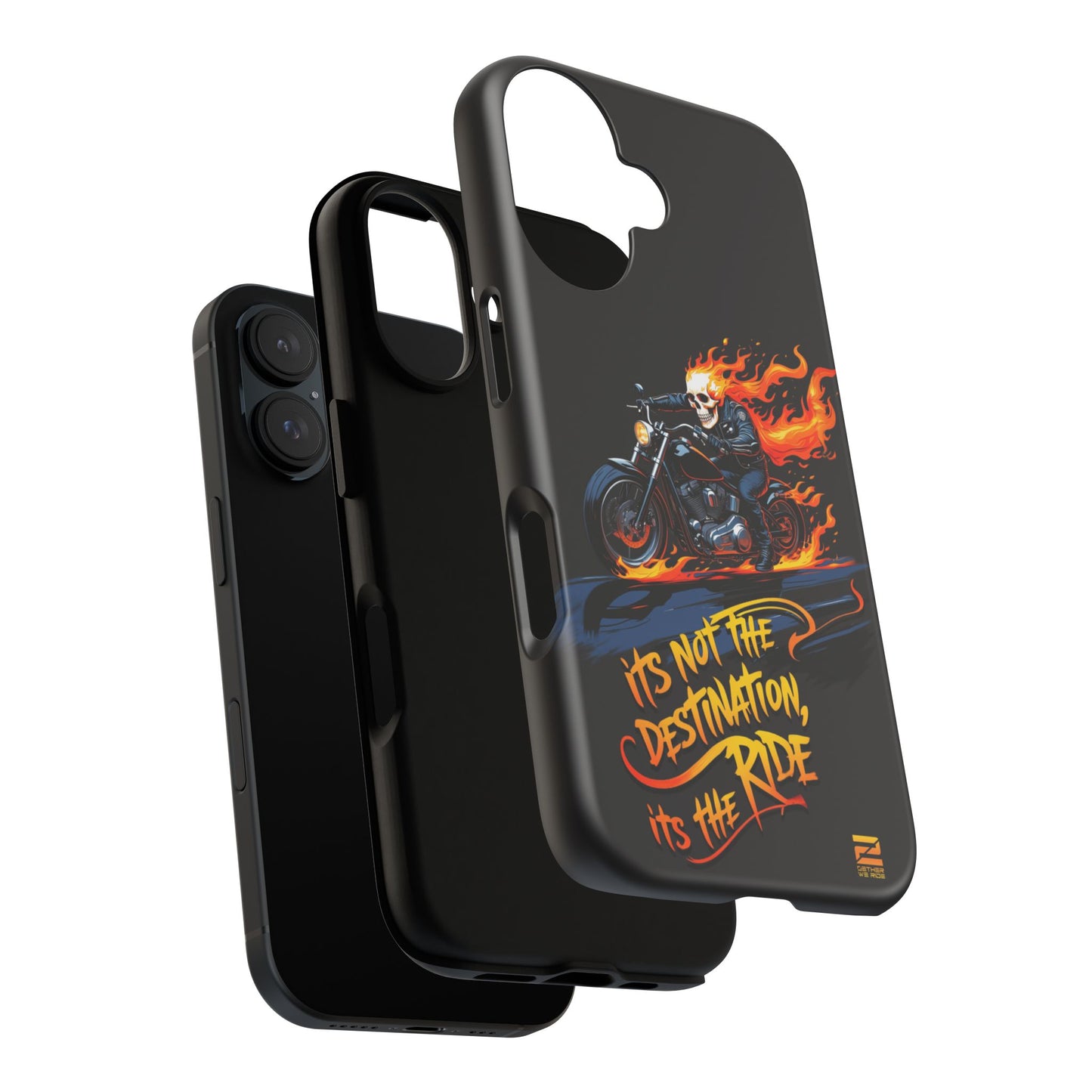 Motorcycle Rider Phone Case - "It's Not The Destination, It's The Ride"