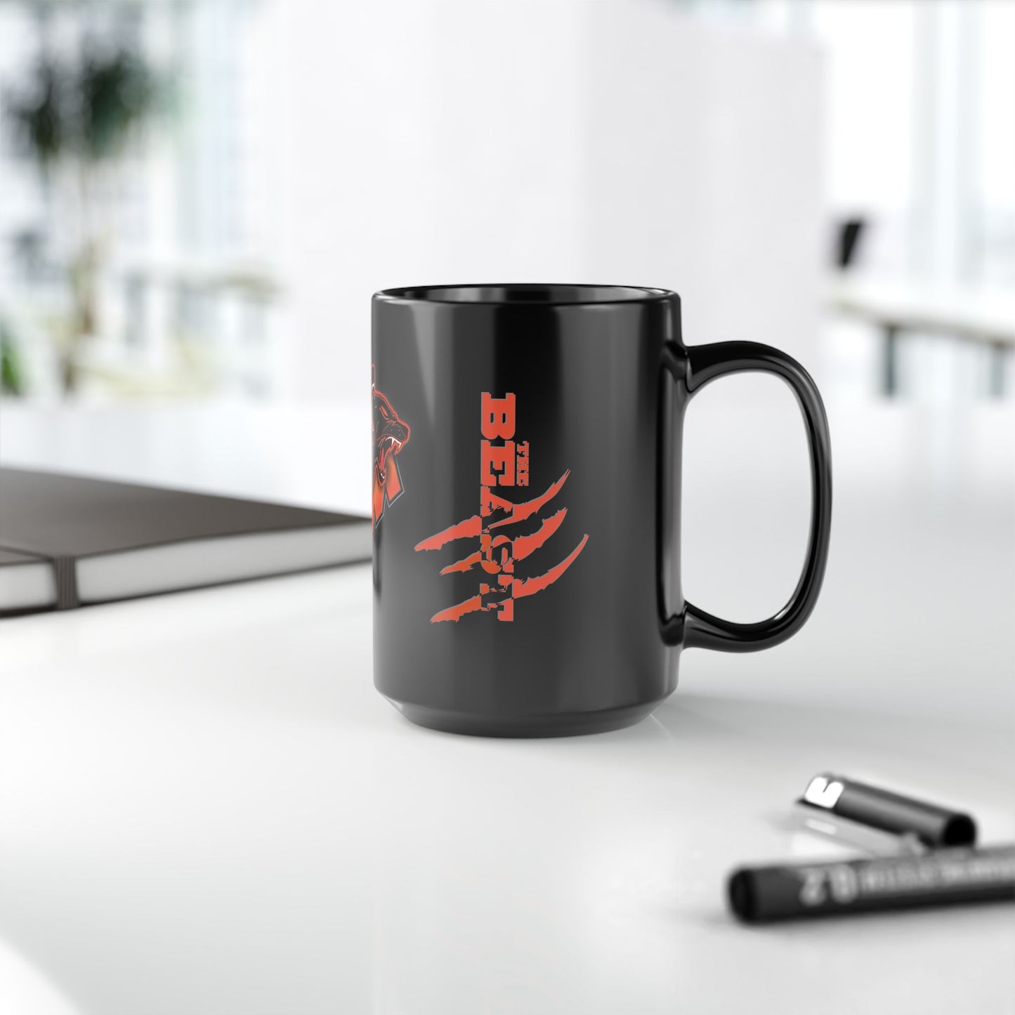 KTM Inspired Lifestyle. Aprilia Inspired Designer Black Coffee Mu