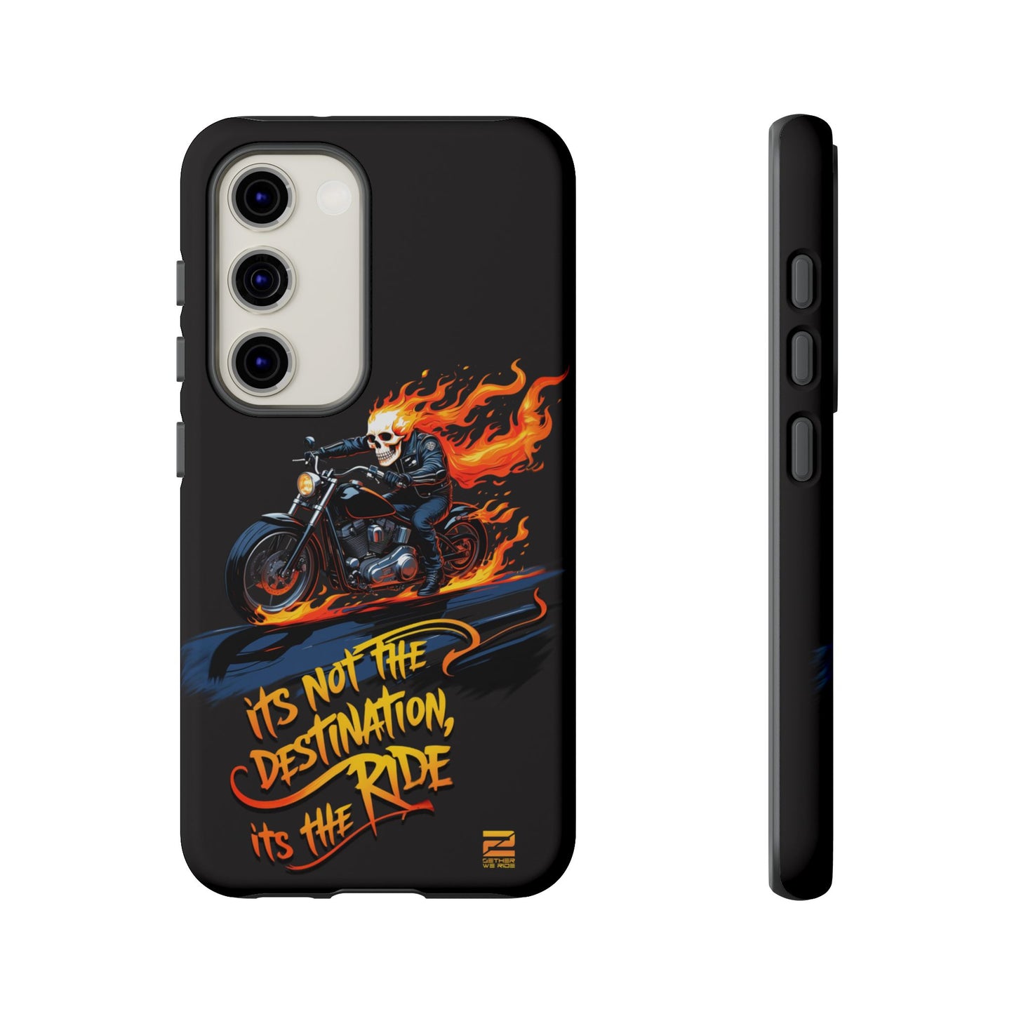 Motorcycle Rider Phone Case - "It's Not The Destination, It's The Ride"