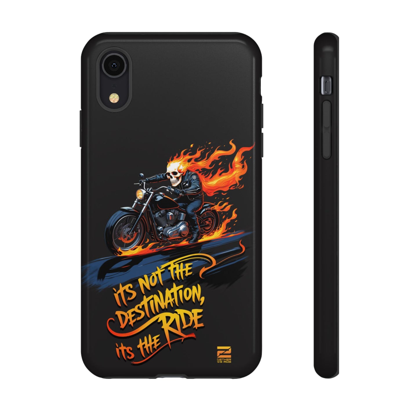Motorcycle Rider Phone Case - "It's Not The Destination, It's The Ride"