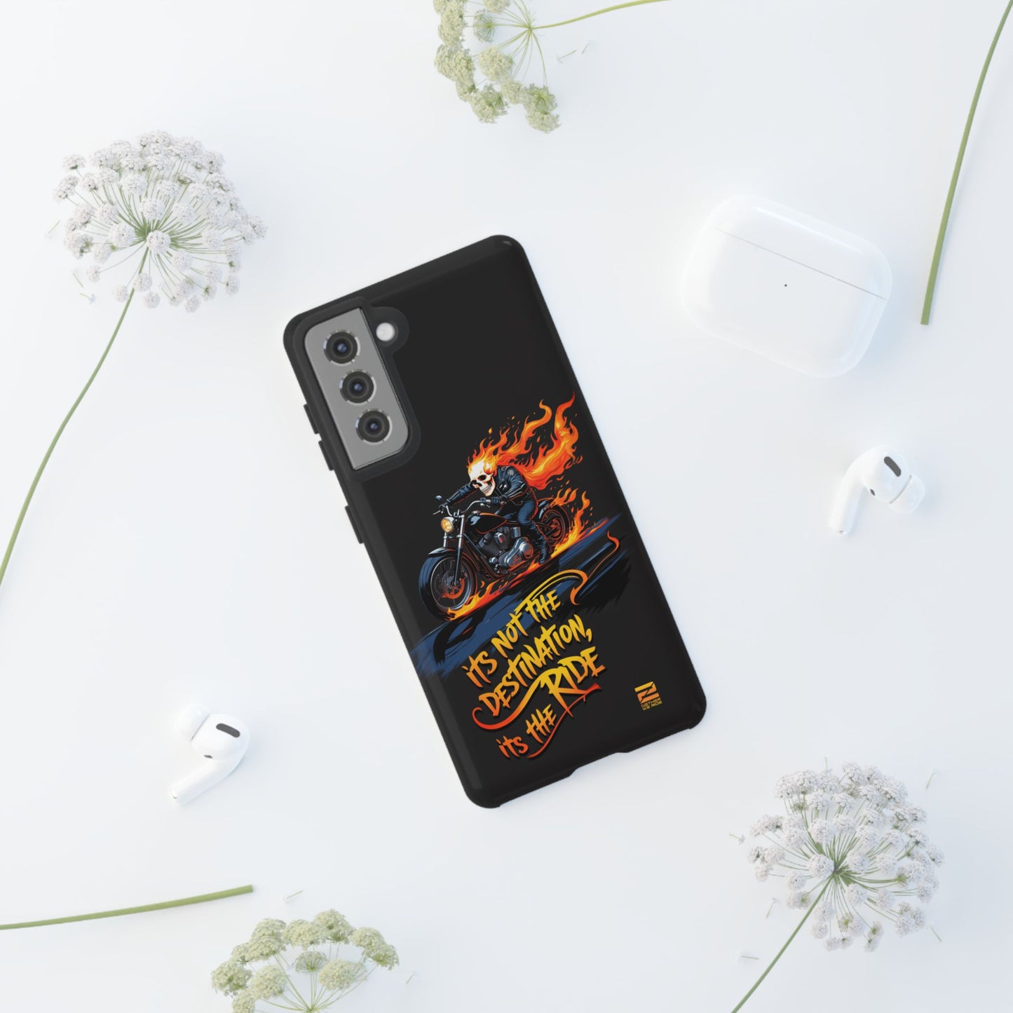 Motorcycle Rider Phone Case - "It's Not The Destination, It's The Ride"