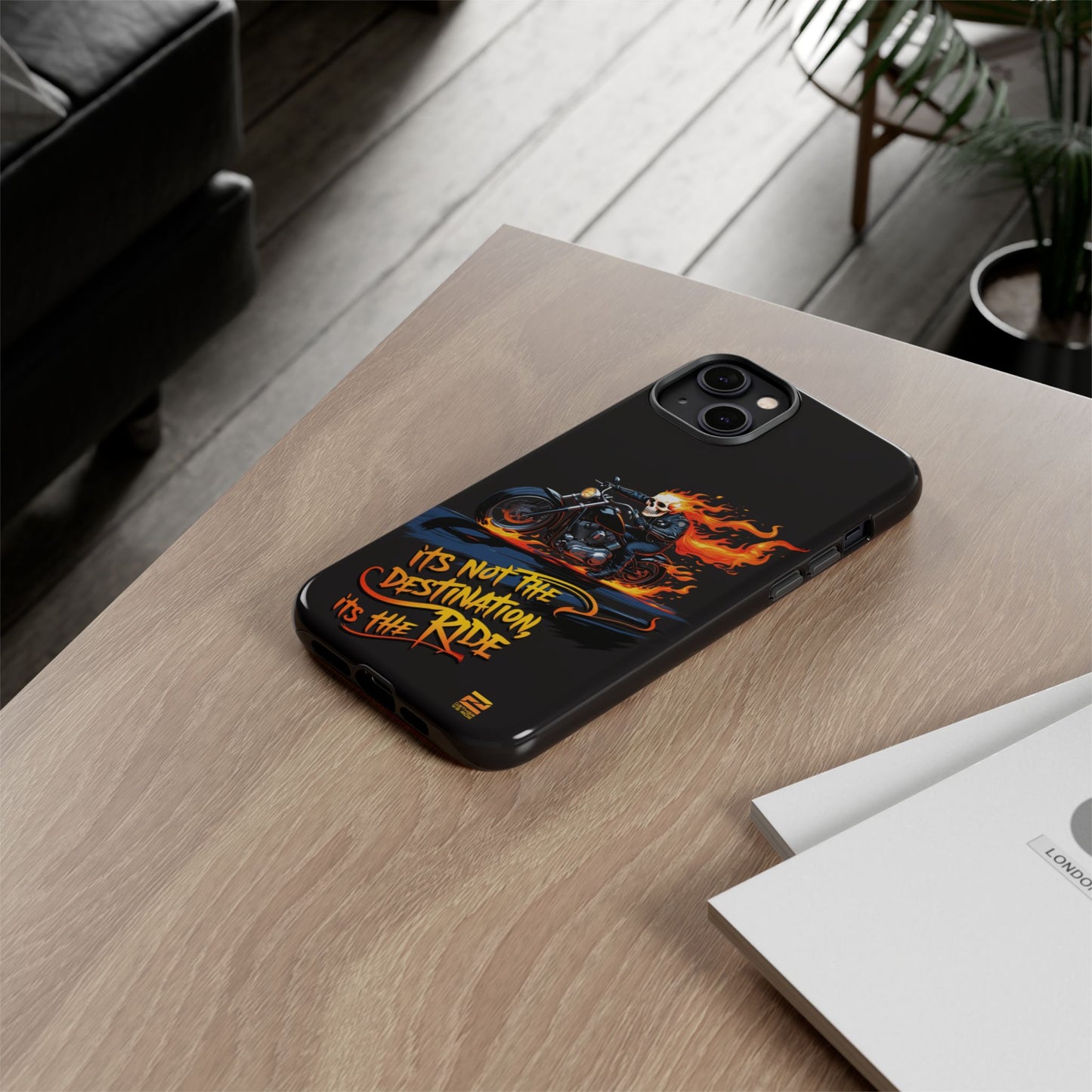 Motorcycle Rider Phone Case - "It's Not The Destination, It's The Ride"