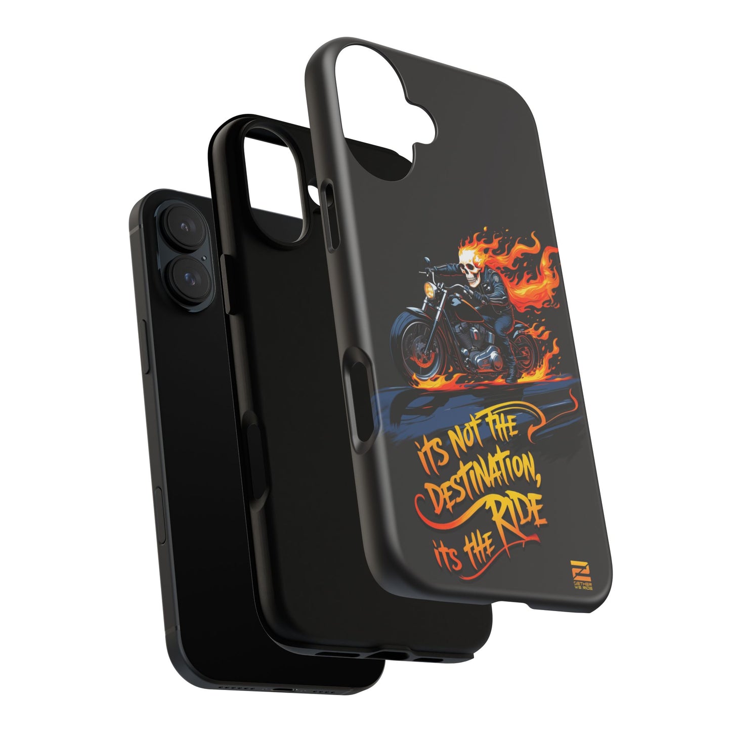 Motorcycle Rider Phone Case - "It's Not The Destination, It's The Ride"