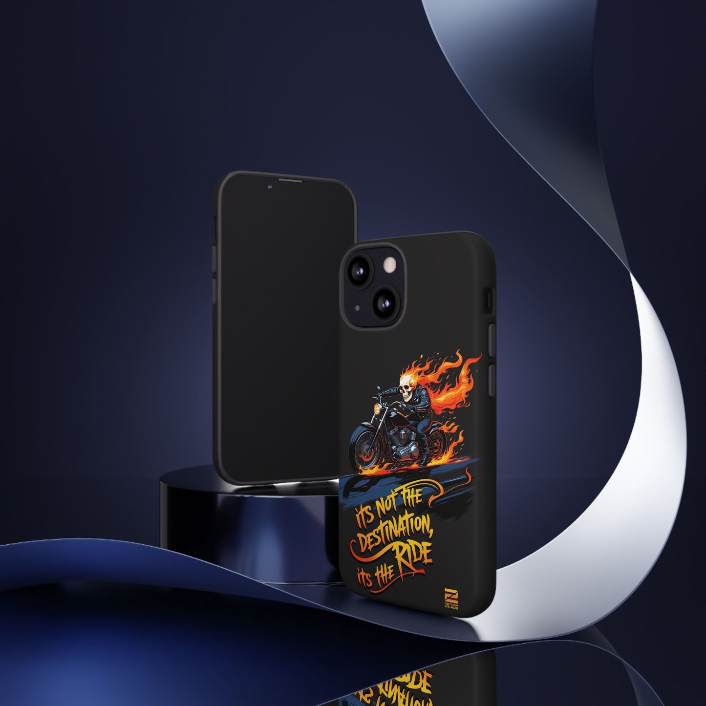 Motorcycle Rider Phone Case - "It's Not The Destination, It's The Ride"