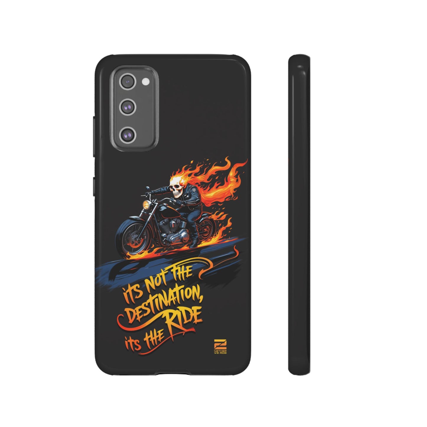 Motorcycle Rider Phone Case - "It's Not The Destination, It's The Ride"