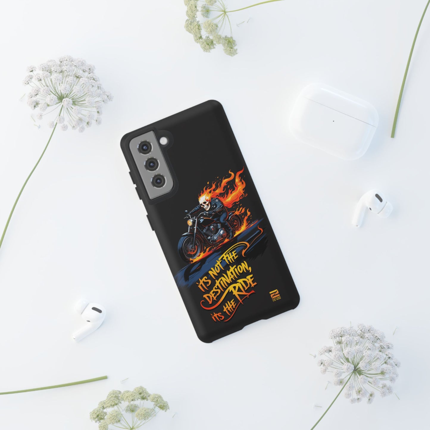 Motorcycle Rider Phone Case - "It's Not The Destination, It's The Ride"