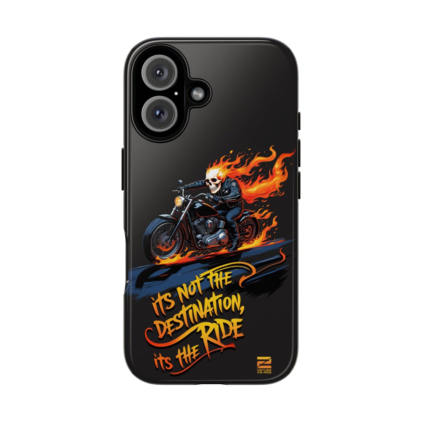 Motorcycle Rider Phone Case - "It's Not The Destination, It's The Ride"