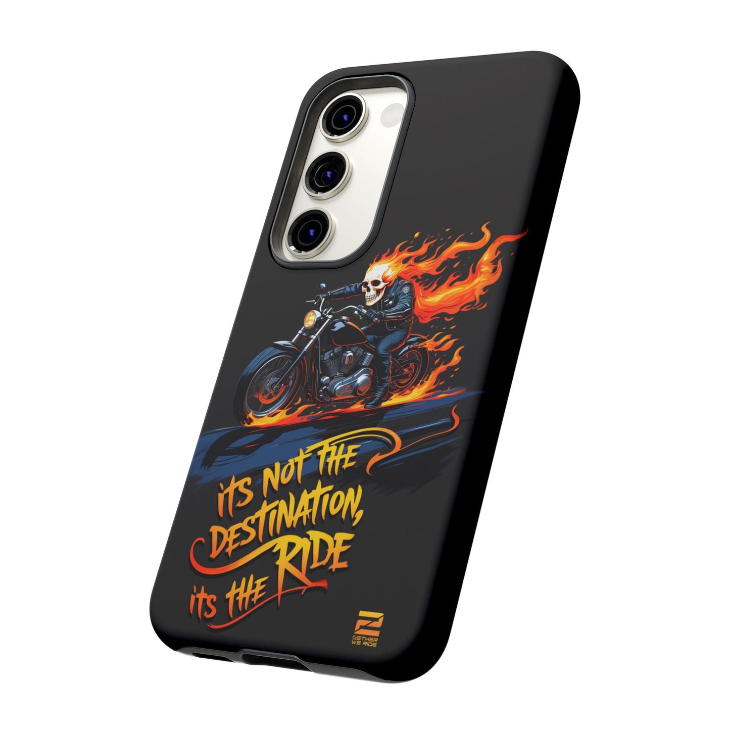Motorcycle Rider Phone Case - "It's Not The Destination, It's The Ride"