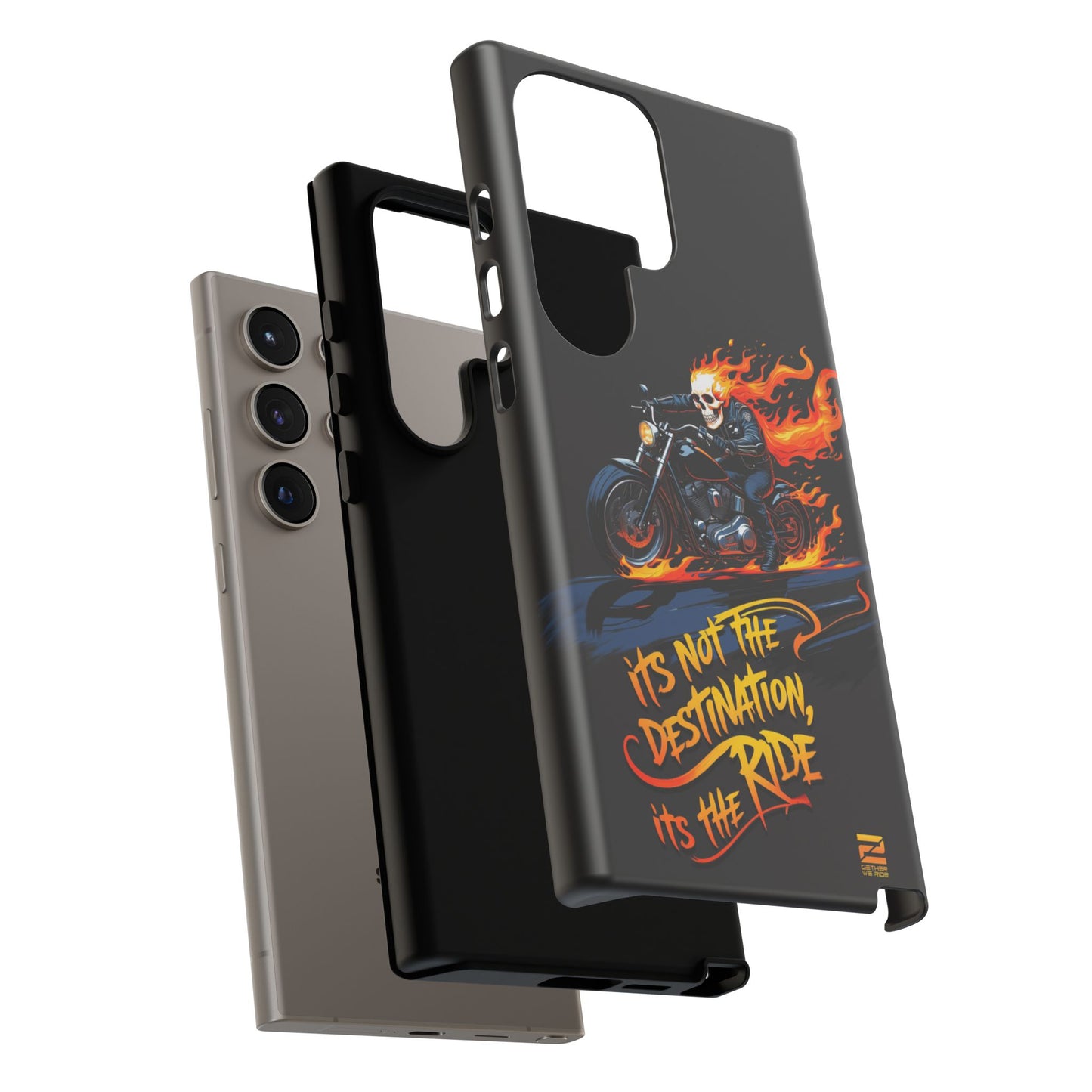 Motorcycle Rider Phone Case - "It's Not The Destination, It's The Ride"