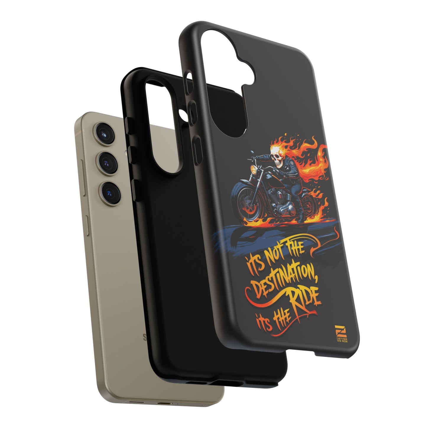 Motorcycle Rider Phone Case - "It's Not The Destination, It's The Ride"