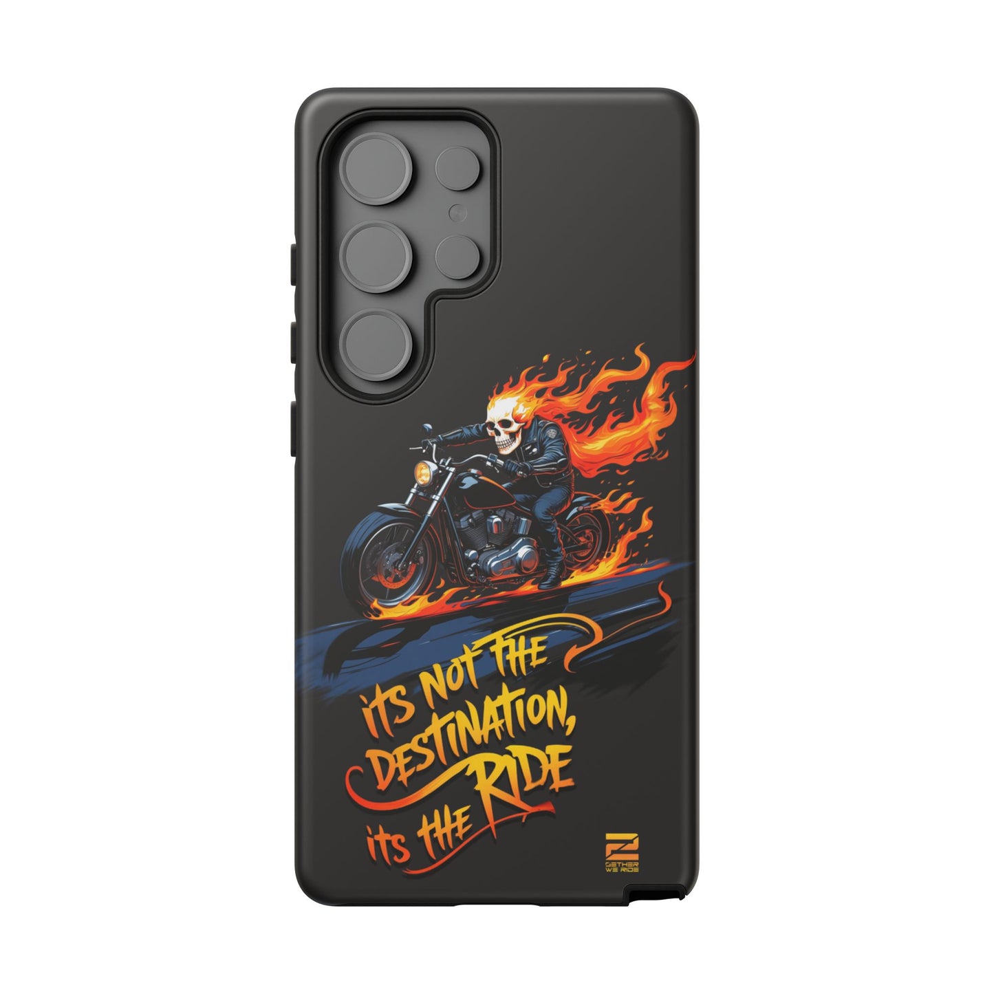 Motorcycle Rider Phone Case - "It's Not The Destination, It's The Ride"