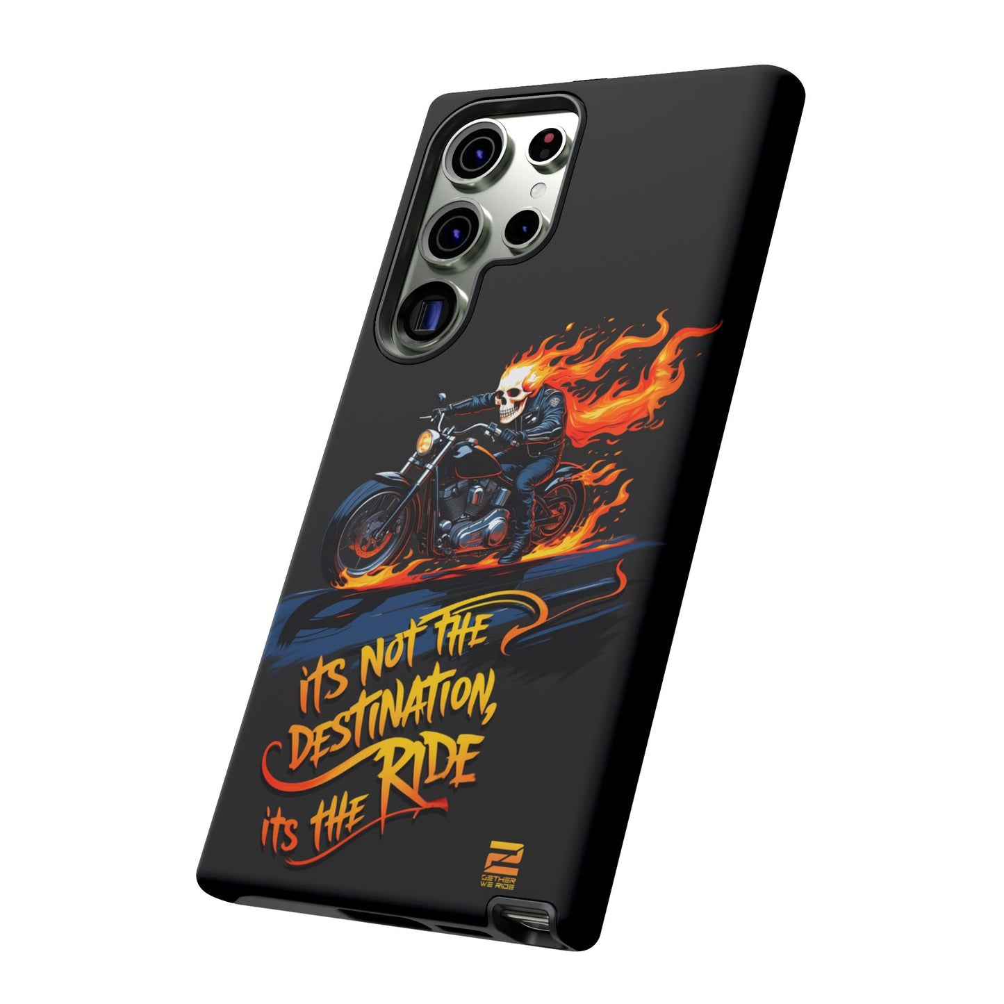 Motorcycle Rider Phone Case - "It's Not The Destination, It's The Ride"