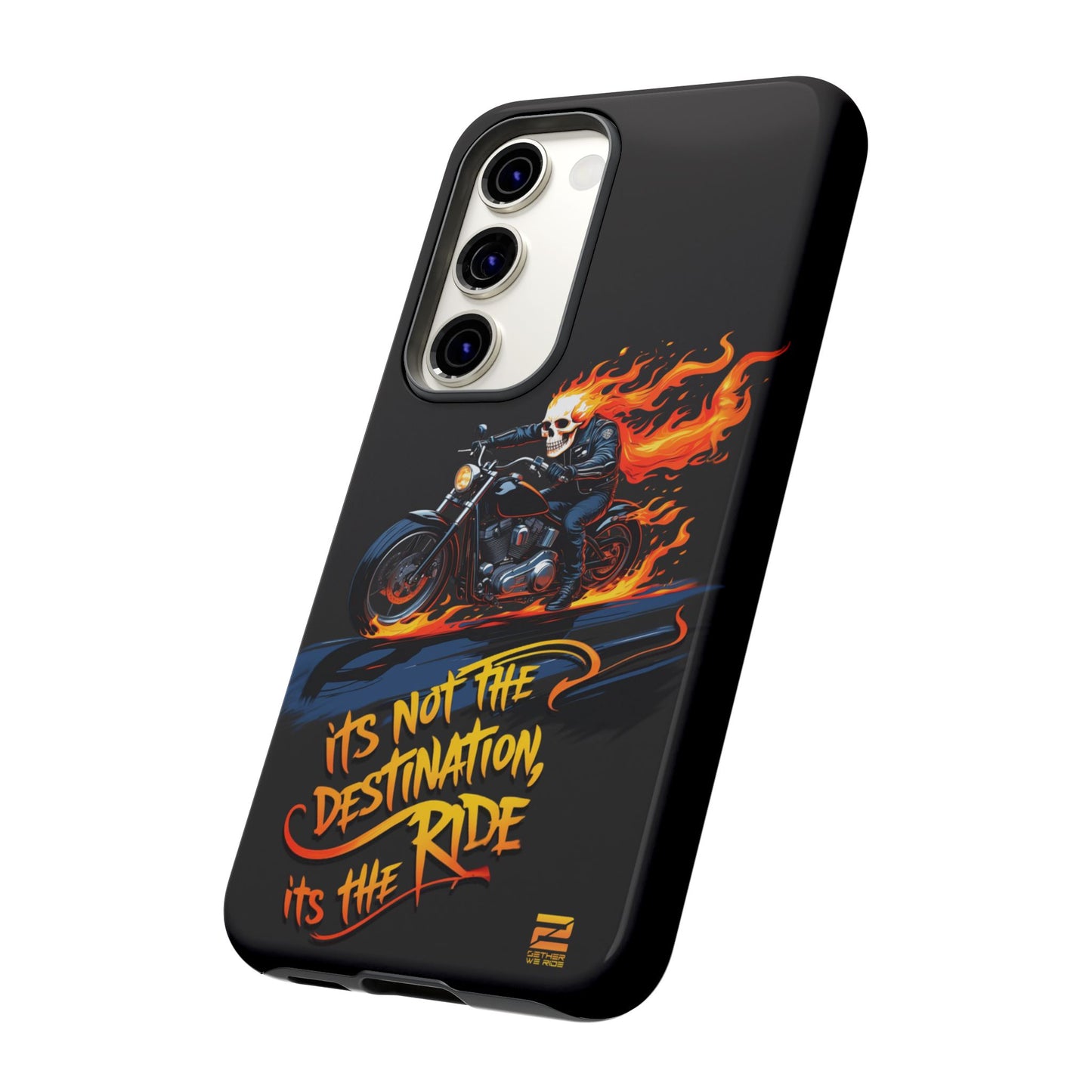 Motorcycle Rider Phone Case - "It's Not The Destination, It's The Ride"