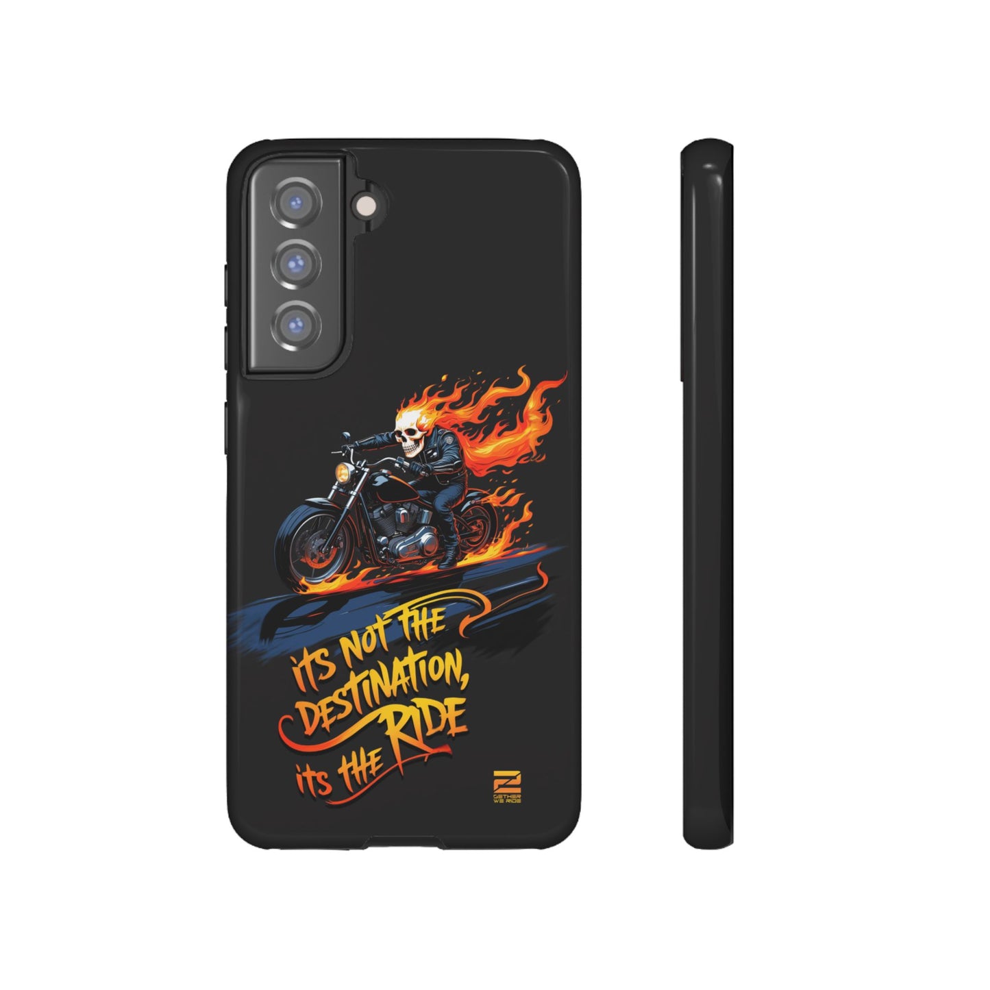 Motorcycle Rider Phone Case - "It's Not The Destination, It's The Ride"