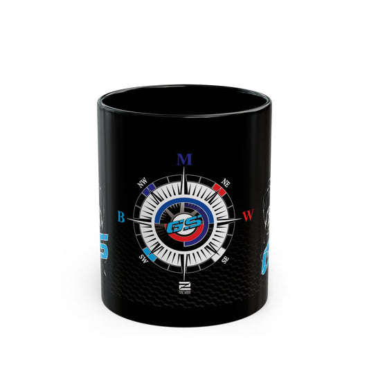 BMW Inspired Lifestyle. BMW Inspired Designer Black Coffee Mug.