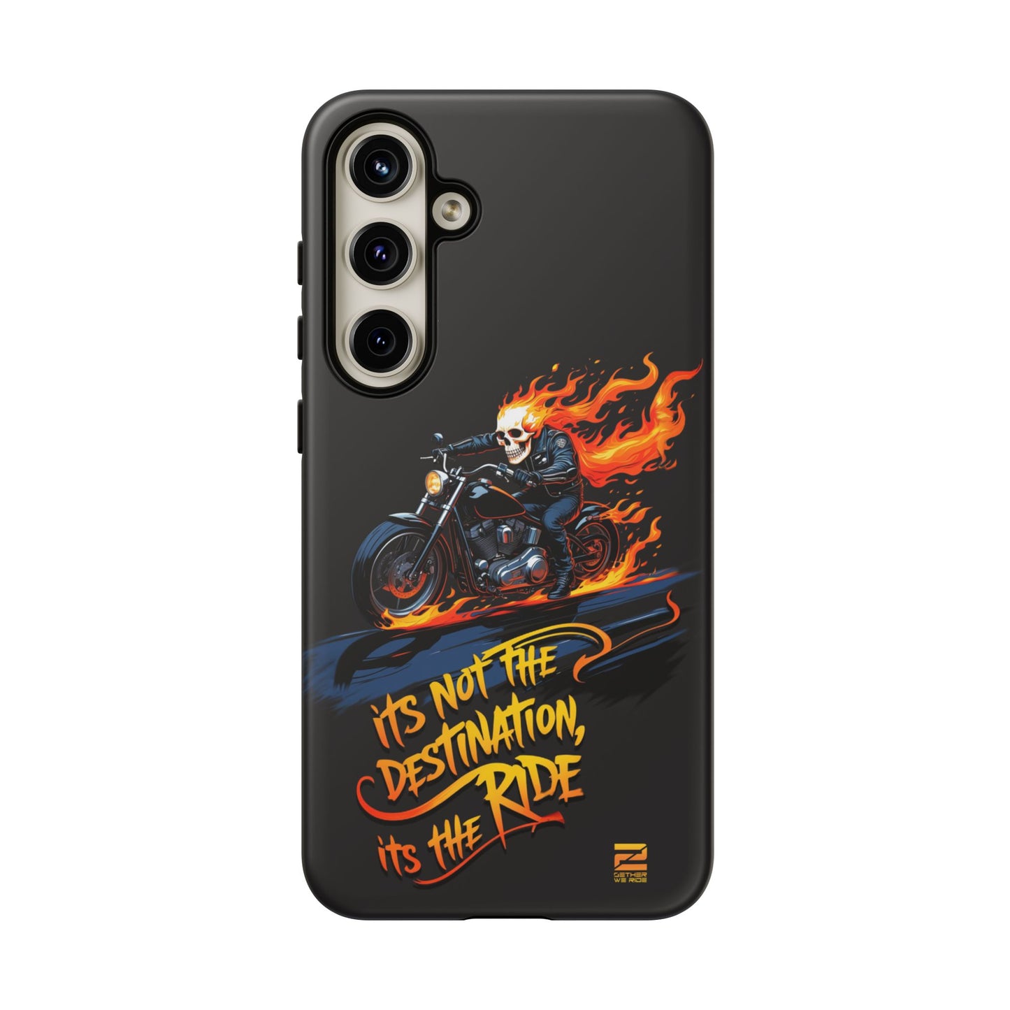 Motorcycle Rider Phone Case - "It's Not The Destination, It's The Ride"