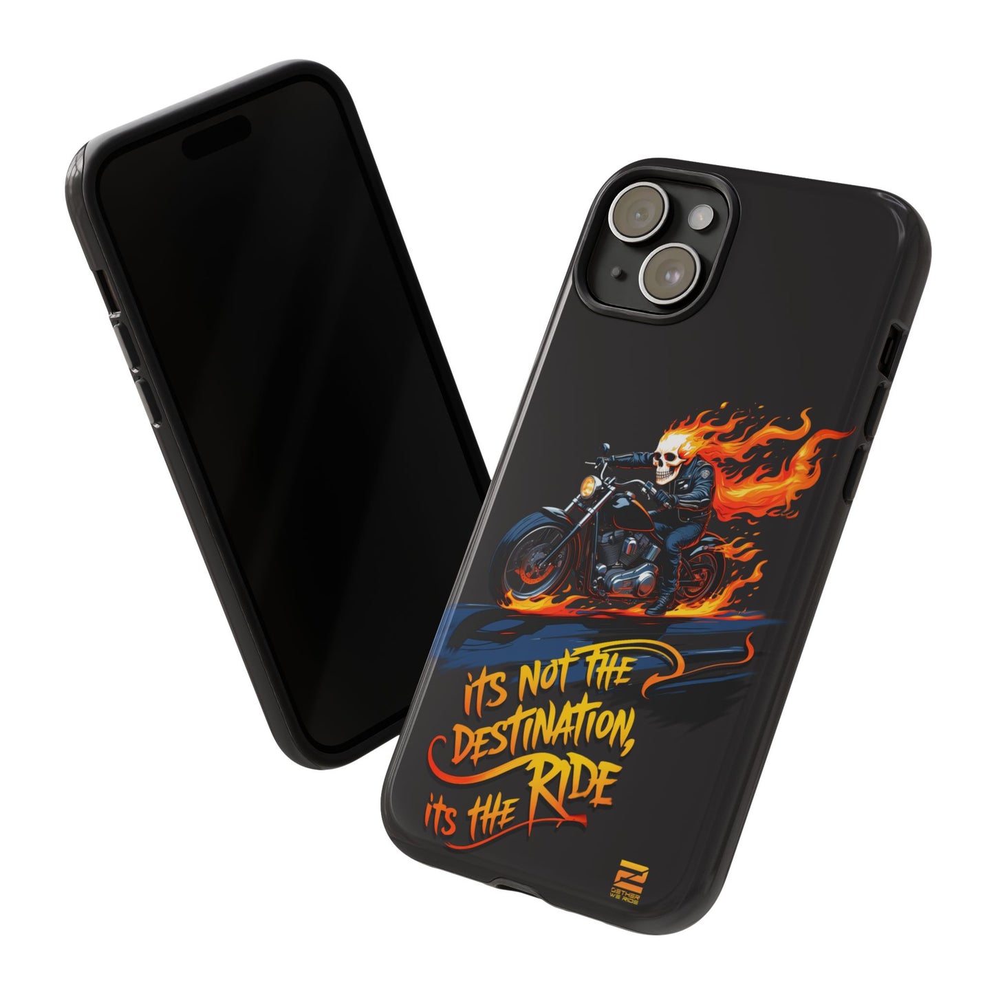 Motorcycle Rider Phone Case - "It's Not The Destination, It's The Ride"
