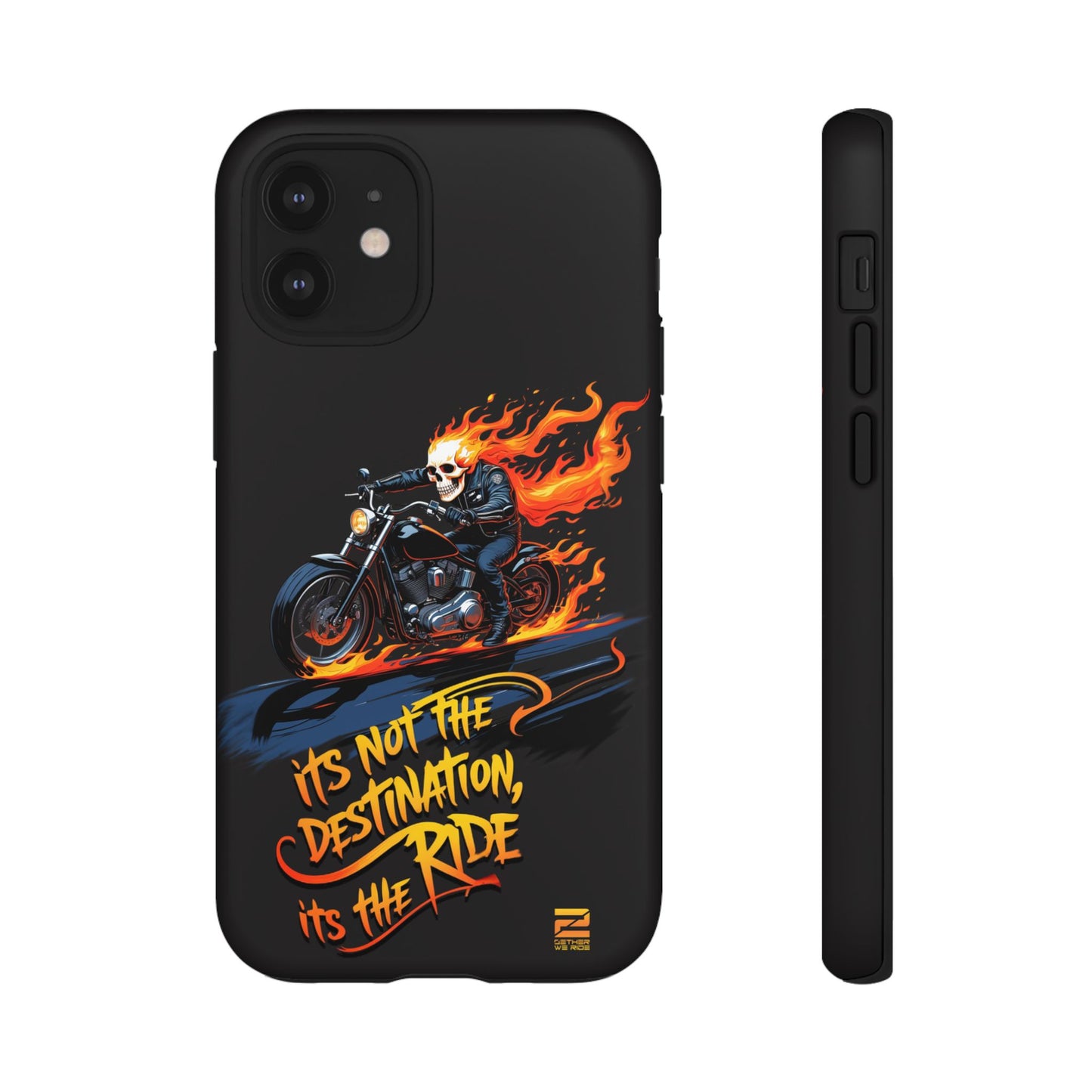 Motorcycle Rider Phone Case - "It's Not The Destination, It's The Ride"