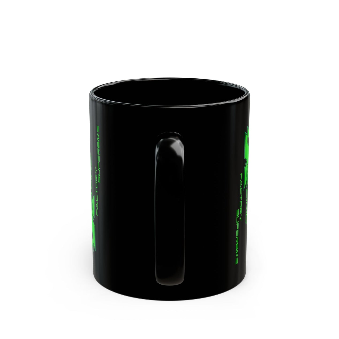 Kawasaki Inspired Lifestyle. Kawasaki Super Bike Designer Black Coffee Mug