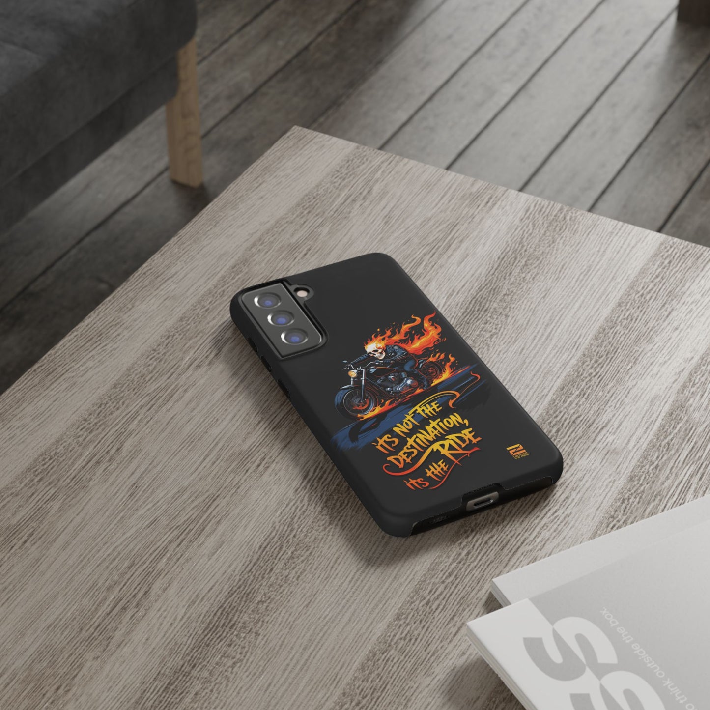 Motorcycle Rider Phone Case - "It's Not The Destination, It's The Ride"