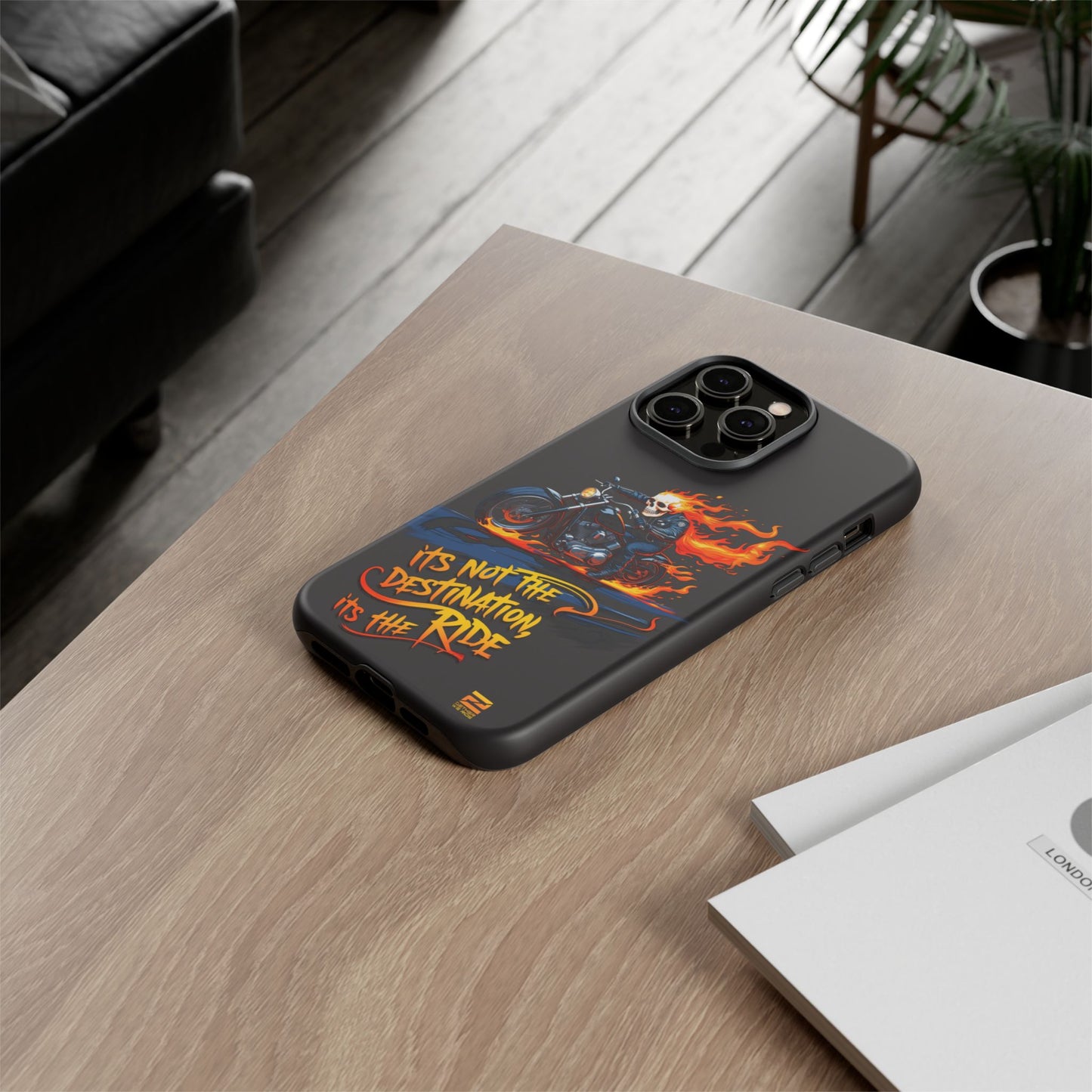 Motorcycle Rider Phone Case - "It's Not The Destination, It's The Ride"