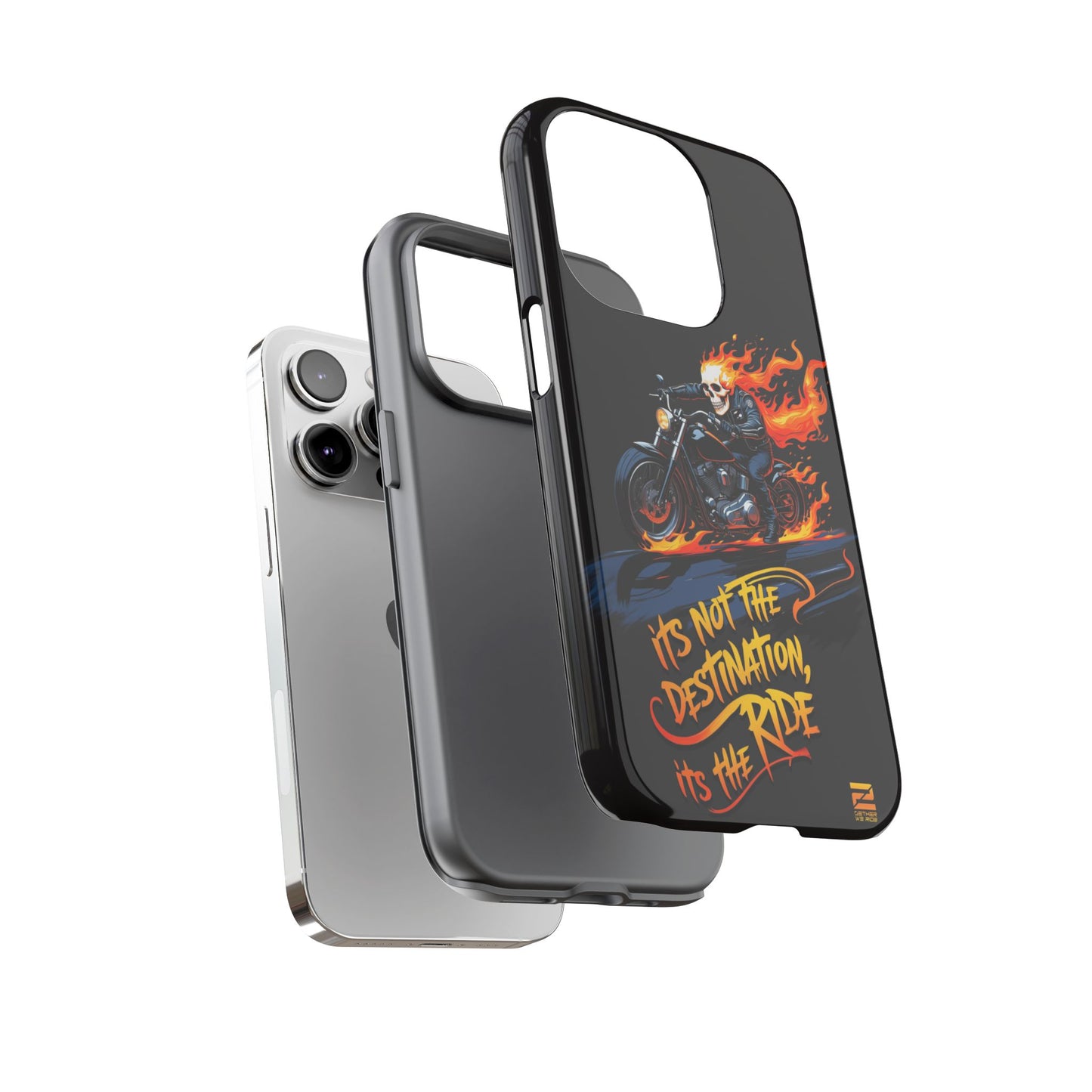 Motorcycle Rider Phone Case - "It's Not The Destination, It's The Ride"