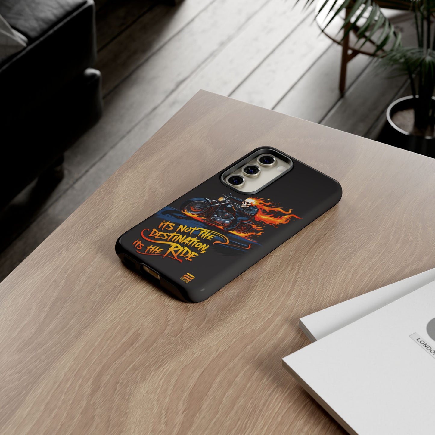 Motorcycle Rider Phone Case - "It's Not The Destination, It's The Ride"